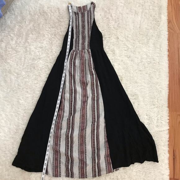 Lira linen blend smocked strapless dress size small - Picture 4 of 6